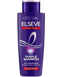 L'Oréal Elseve Шампоан Color Vive Purple, 200 ml