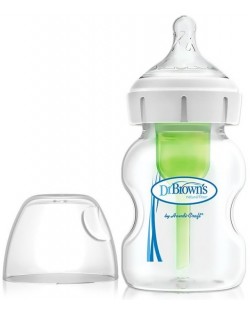 Шише Dr.Brown's Wide-Neck Options, 150 ml