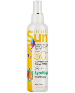 Leganza Слънцезащитен спрей емулсия за деца, SPF 50+, 200 ml