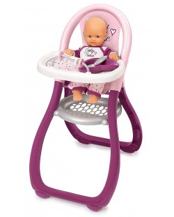 Детска играчка Smoby Baby Nurse - Столче за хранене на кукли