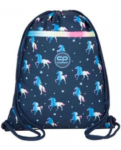 Спортна торба Cool Pack Blue Unicorn - Vert, за момиче