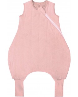 Спално чувалче с крачета Bio Baby - Oт органичен памук, 2.5 Тog, 98 cm, 24-36 м, розово