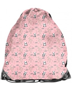 Спортна торба Paso Panda - розова