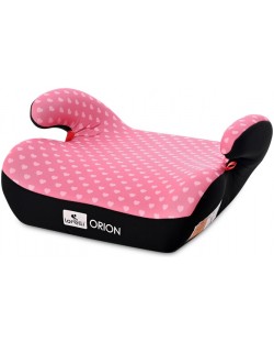 Столче за кола Lorelli - Orion, 22-36 kg, Pink Hearts 