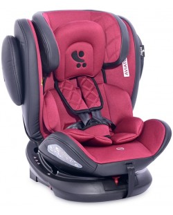 Столче за кола Lorelli - Aviator IsoFix, Black&Red, 0-36 kg