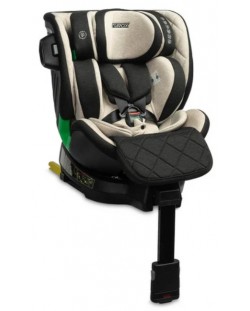 Столче за кола Caretero - Turox, i-Size, IsoFix, 40-150 cm, Beige