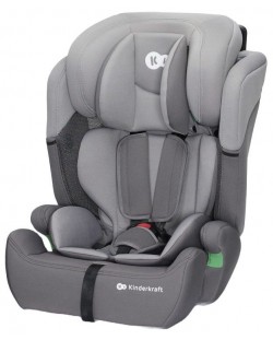 Стол за кола KinderKraft - Comfort Up, I-Size, 75-150 cm, сиво