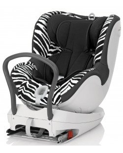 Столче за кола Britax Romer - DUALfix, 0-18 kg, с IsoFix, Smart Zebra