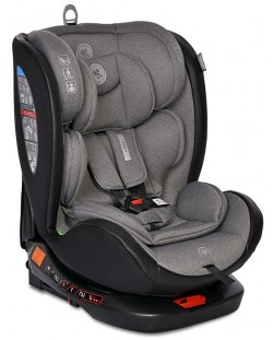 Столче за кола Lorelli - Ares, i-Size, IsoFix, 40-150 cm, Grey