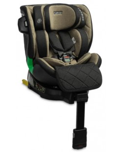 Столче за кола Caretero - Turox, i-Size, IsoFix, 40-150 cm, Khaki 