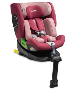 Столче за кола Caretero - Kamptos, IsoFix, i-Size, 40-150 cm, Dirty Pink