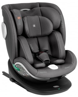 Столче за кола KikkaBoo - i-Drive, i-Size, 40-150 cm, тъмносиво