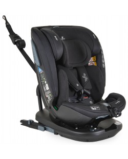 Стол за кола Cangaroo - Gravity, 360°, i-Size, с IsoFix , 40-150 cm, черен