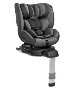 Столче за кола Caretero - Rio, IsoFix, i-Size, 40-105 cm, Grey 