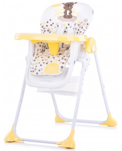 Столче за хранене Chipolino - Макси, жълто
