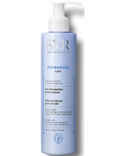 SVR Physiopure Почистващо мляко за лице, 200 ml