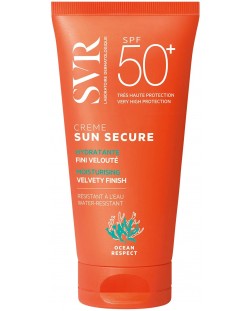SVR Sun Secure Слънцезащитен крем за лице, SPF50+, 50 ml