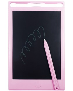 Таблет за рисуване Kidea - LCD дисплей, розов