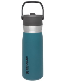 Термобутилка за вода Stanley IceFlow - Go Flip Straw, Lagoon, 0.65 l