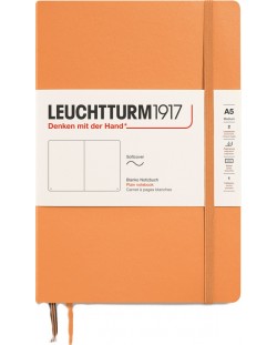 Тефтер Leuchtturm1917 New Colours - А5, бели страници, Apricot