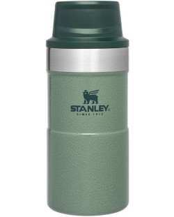 Термочаша за път Stanley - The Trigger, Hammertone Green, 250 ml