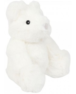 Текстилна играчка Widdop - Bambino, White Bear, 13 cm 