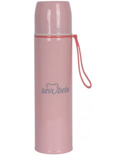 Термос Sevi Baby - Розов, 500 ml