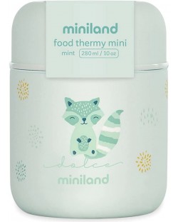 Термос за храна Miniland - Green, 280 ml, зелен