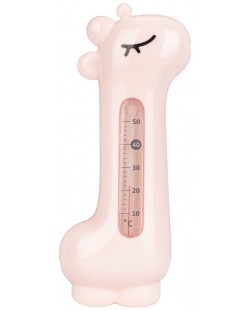 Термометър за баня Kikka Boo - Жирафче, розов