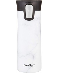 Термочаша Contigo Pinnacle Couture - White marble, 420 ml