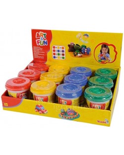 Цветен пластилин в кофичка Simba Toys - Червен