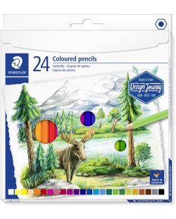 Цветни моливи Staedtler Design Journey - 24 цвята