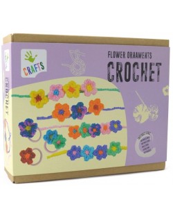 Творчески комплект Andreu toys - Аксесоари с цветя на една кука