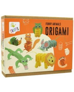Творчески комплект Andreu toys - Оригами, смешни животни
