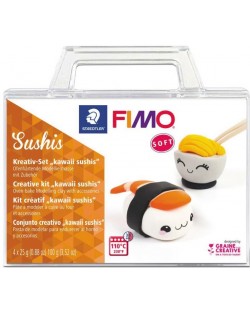 К-т глина Staedtler Fimo Soft, 4x25g, суши