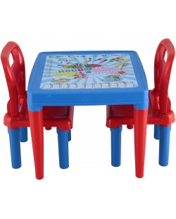 Детска маса със столчета Pilsan - Синя