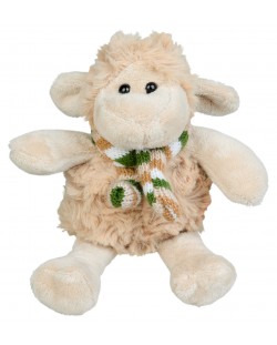 Плюшена играчка Morgenroth Plusch - Овчица със шал