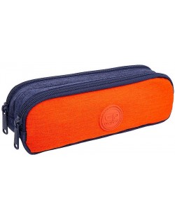 Ученически несесер Cool Pack Clio - Оранжево и синьо