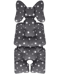 Универсална подложка за столче за кола и количка Sevi Baby - Сиви звезди