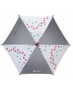 Универсален чадър за количка Badabulle, сив