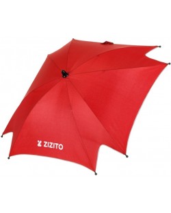 Универсален чадър за количка Zizito - червен