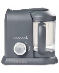 Уред за готвене Beaba - Babycook Solo, Grey,  EU Plug