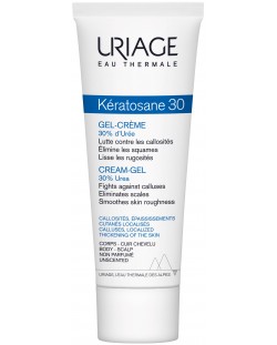 Uriage Крем-гел за загрубяла кожа Keratosane 30, 75 ml