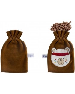 Възглавница за облекчаване на колики с черешови костилки Sevi Baby - Кафява