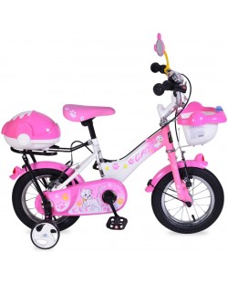 Детски велосипед Moni - Extra, циклама, 12"