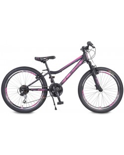 Велосипед със скорости Byox - Zante, 24", розов