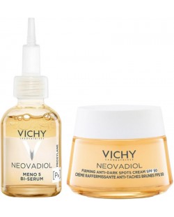 Vichy Neovadiol Комплект - Серум за лице и Крем против пигментни петна, SPF 50, 30 + 50 ml