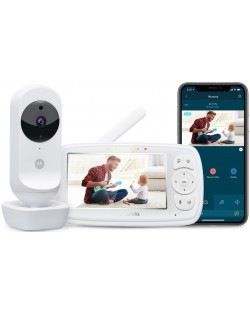 Видео бебефон Motorola - Ease44 Connect, 4.3" дисплей