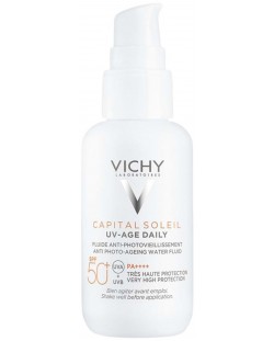 Vichy Capital Soleil Флуид за лице UV-Age Daily, SPF 50+, 40 ml