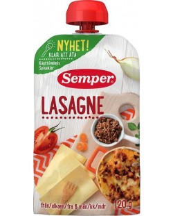Ястие Semper - Лазаня, пауч, 120 g
